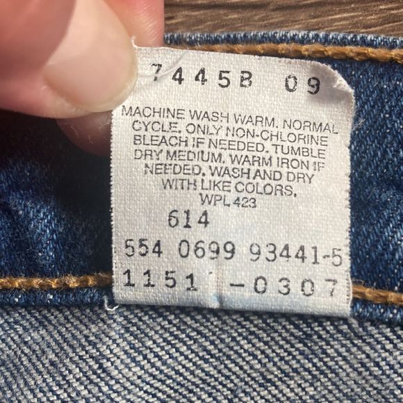 Vintage Juniors 7x31 Levi’s Medium Wash 517 Bootcut Low Rise Jeans - Picture 5 of 14